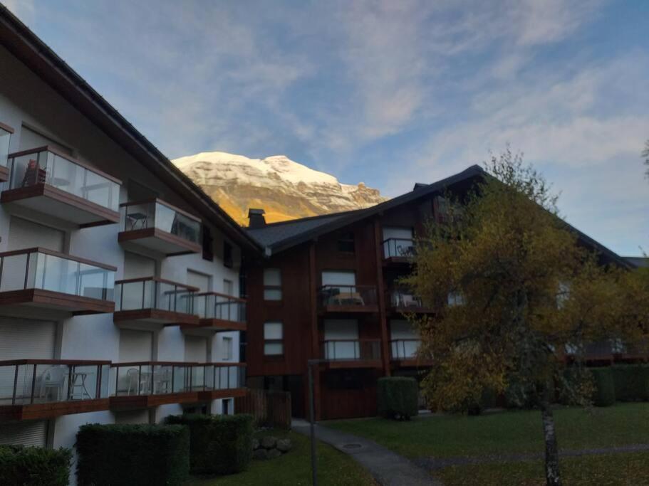 Studio 4 Couchages "L'Appel De La Montagne" Les Contamines-Montjoie Bagian luar foto